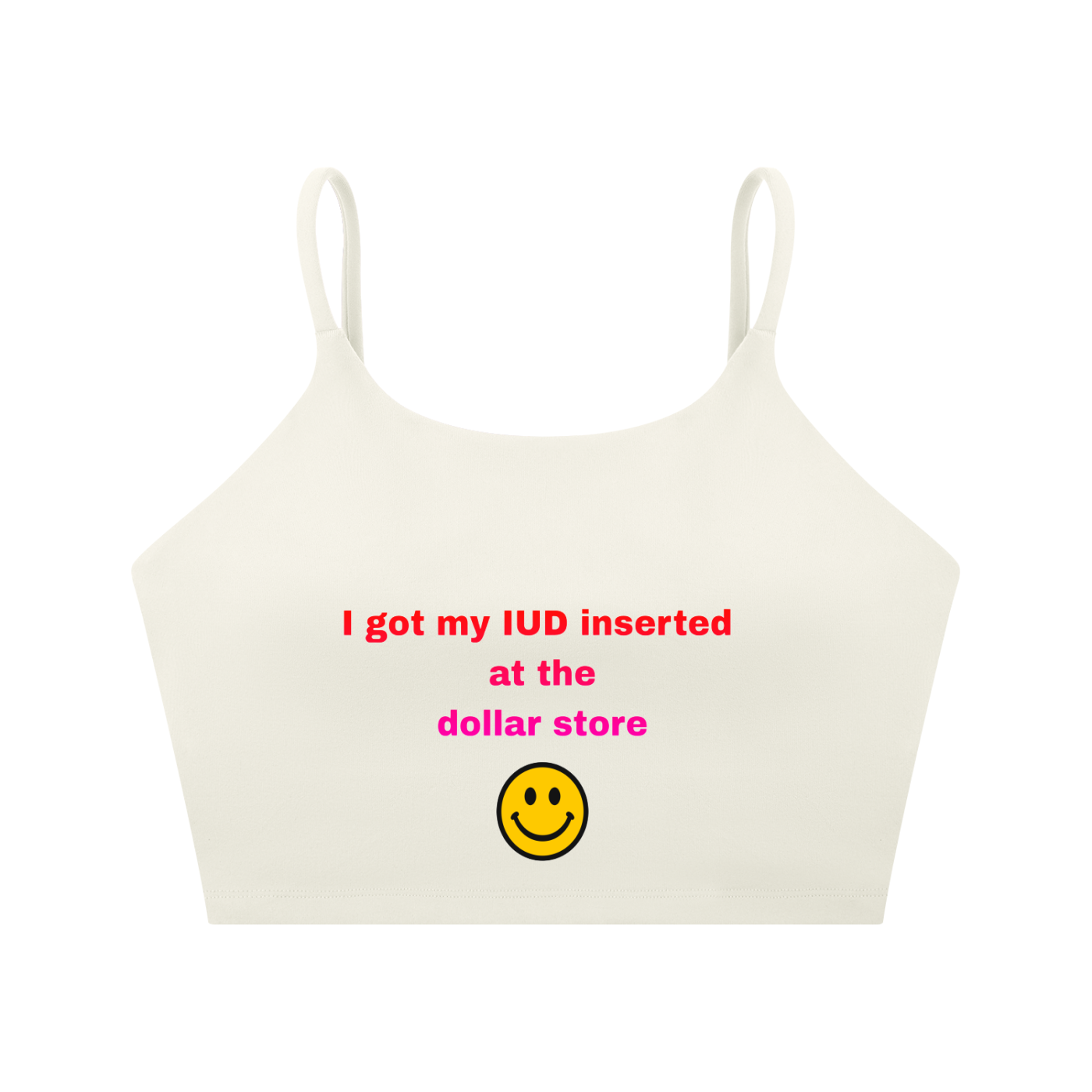 The Dollar Store IUD Workout Top