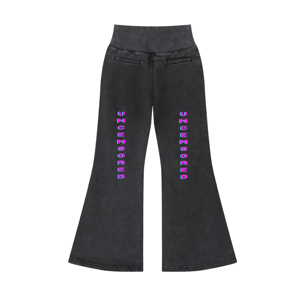XpliciTee Uncensored Flared Fleece Pants