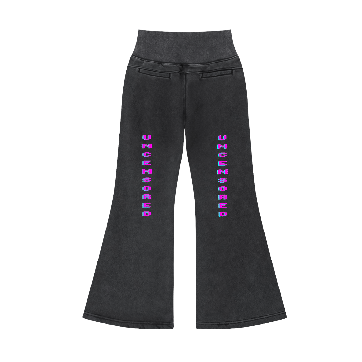 XpliciTee Uncensored Flared Fleece Pants