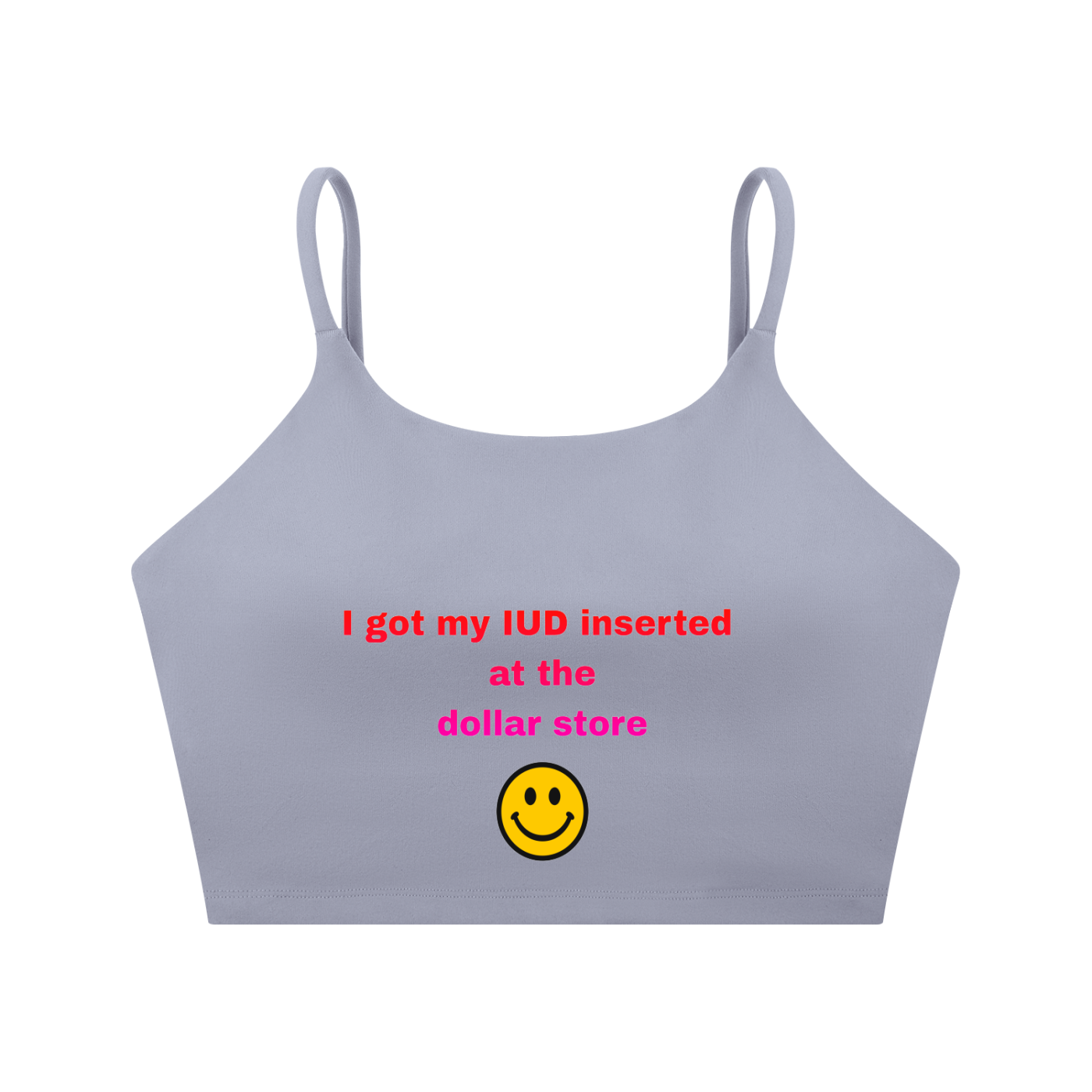 The Dollar Store IUD Workout Top