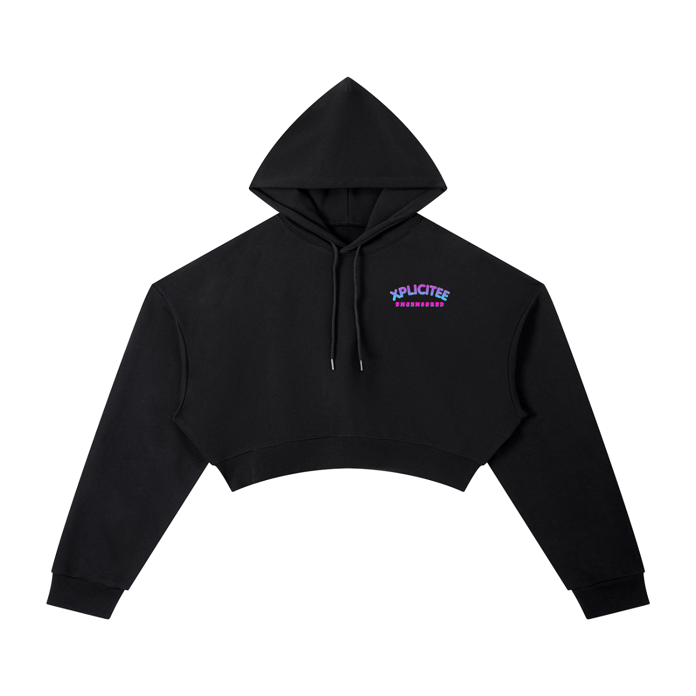 Laxuxu XpliciTee Cropped Hood