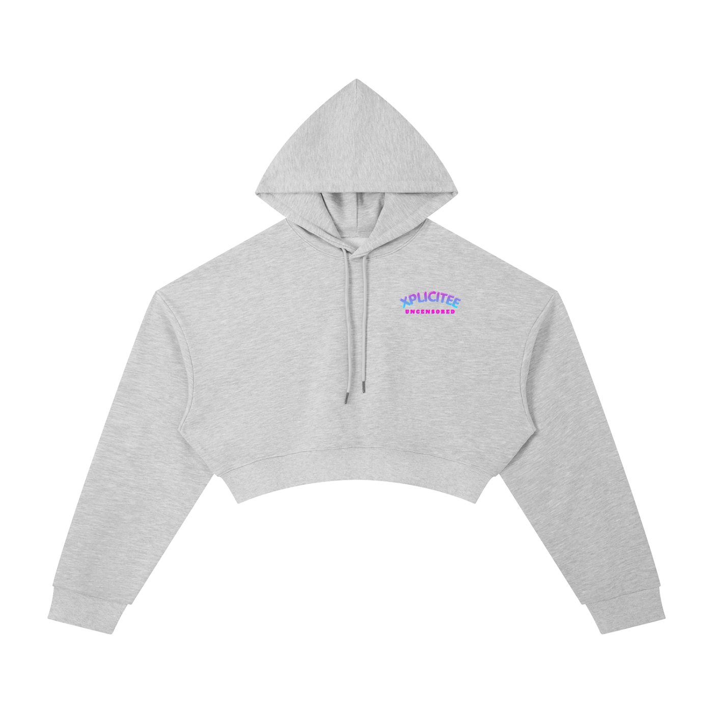 Laxuxu XpliciTee Cropped Hood