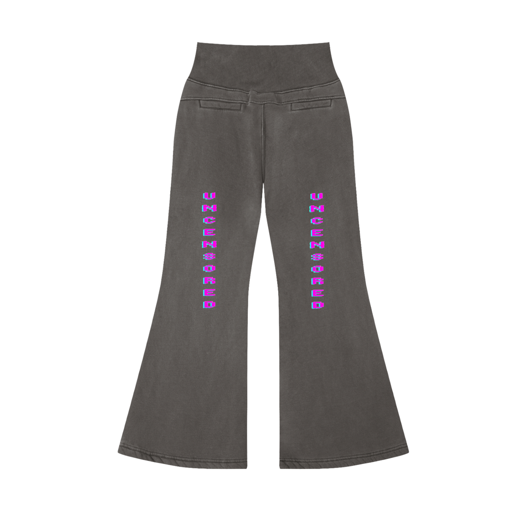 XpliciTee Uncensored Flared Fleece Pants