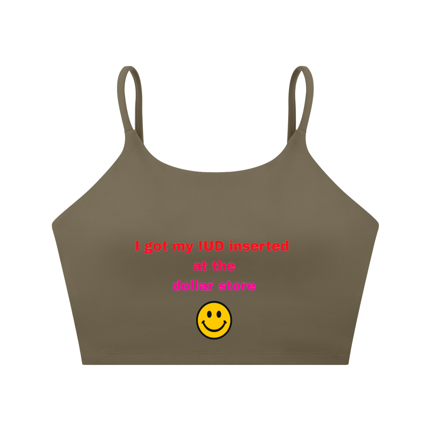 The Dollar Store IUD Workout Top