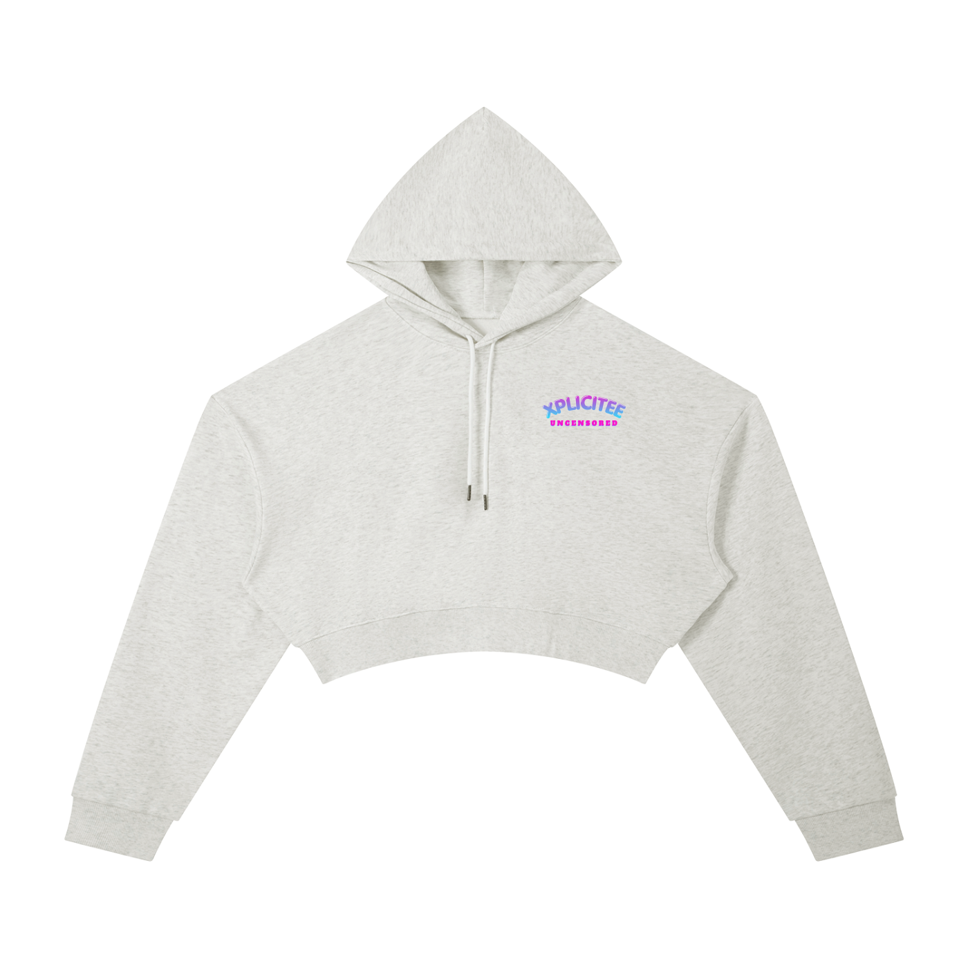 Laxuxu XpliciTee Cropped Hood